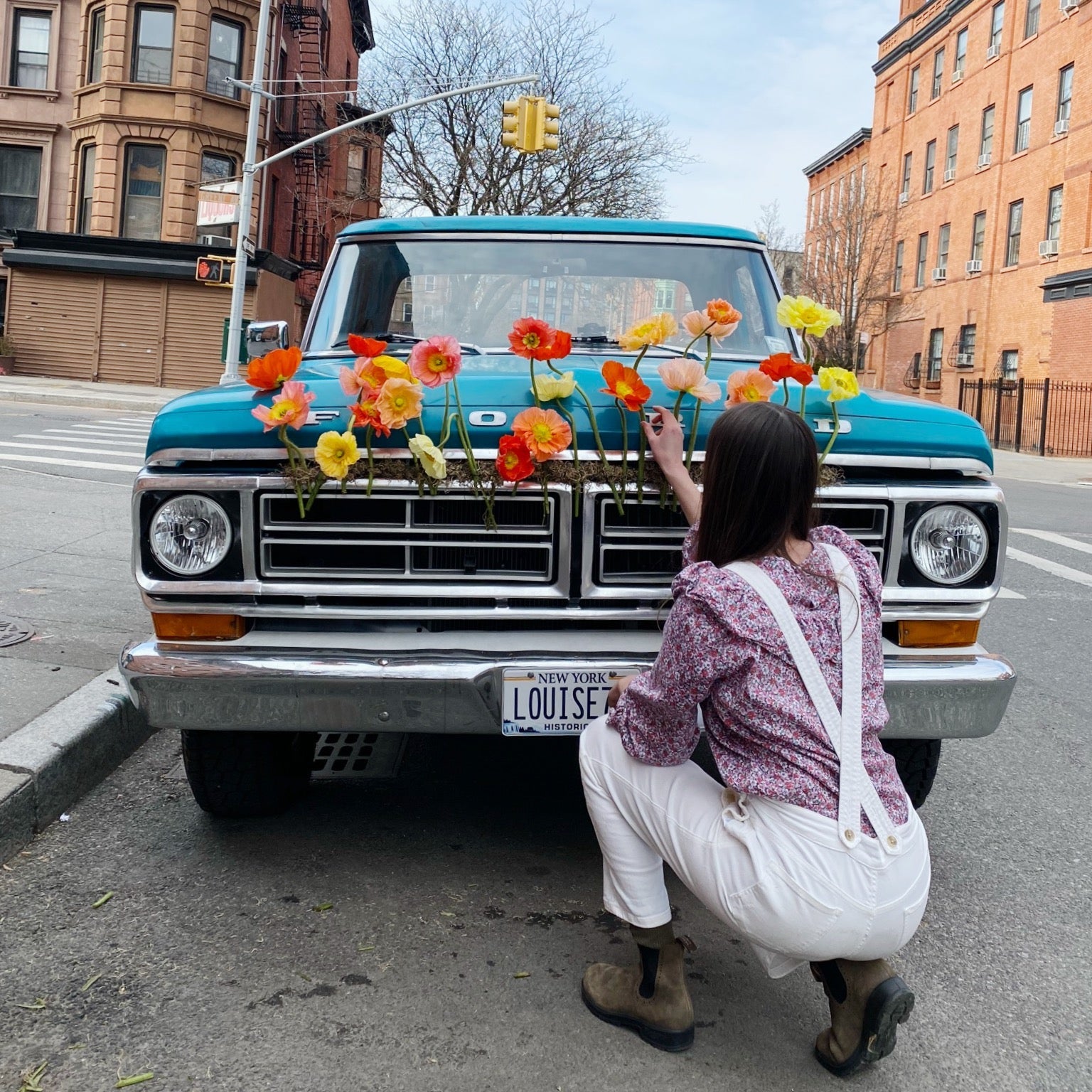 Vintage Ford Truck in Brooklyn